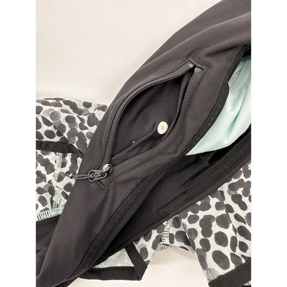 Lululemon Speed Up Shorts 6 Black cammo Women's Size 6 - Picture 5 of 7
